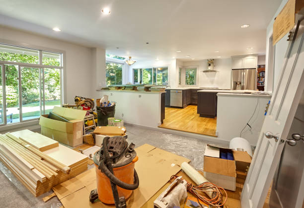 Professional Kitchen Island Installation technician working in Monrovia, MD